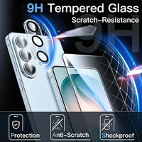 Protection d'écran en verre trempé pour téléphone 3 en 1, film protecteur d'objectif d'appareil photo, coque magnétique pour téléphone Samsung S25 S26 Plus ultra