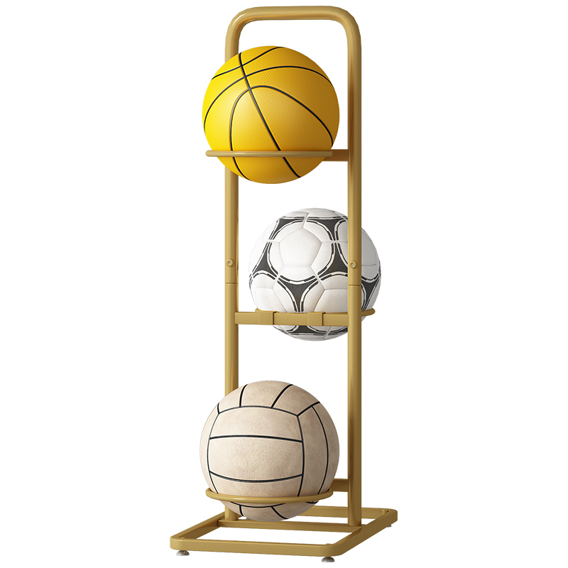 Modern Design Metal Ball Rack Gym Ball Display Rack School Basketball ...