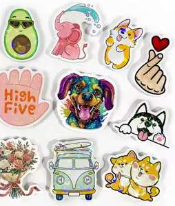 Винтажный цветочный декоративный штамп-стикер черный белый цветочный дизайн для открыток скрапбук конверты дневник планировщик сделанный виниловый - Product Image 3