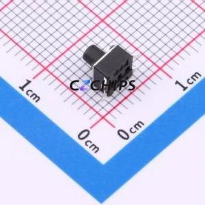 TS010-TBW1FH5.5 Tactile Switch SMD-4P,4.5x4.5mm Switch Single Pole Single Throw Round Button 2.5N Vertical Mount - Product Image 2
