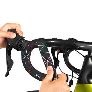 <span class=keywords><strong>Cinta</strong></span> <span class=keywords><strong>de</strong></span> <span class=keywords><strong>Manillar</strong></span> <span class=keywords><strong>de</strong></span> Bicicleta <span class=keywords><strong>de</strong></span> Alta Calidad, Colorida, Antideslizante <span class=keywords><strong>de</strong></span> PU, con Tapones, Accesorio Premium para Ciclismo - Product Image 6