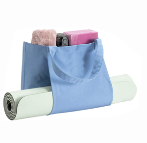 Bolsa de almacenamiento de esterilla de Yoga para ejercicio al aire libre de alta calidad, Asa de hombro, bolsa de lona para gimnasio deportivo - Product Image 6
