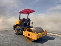 Rouleau vibrant à tambour unique de 4 tonnes-Compacteur routier industriel pour la construction de sols bitumineux