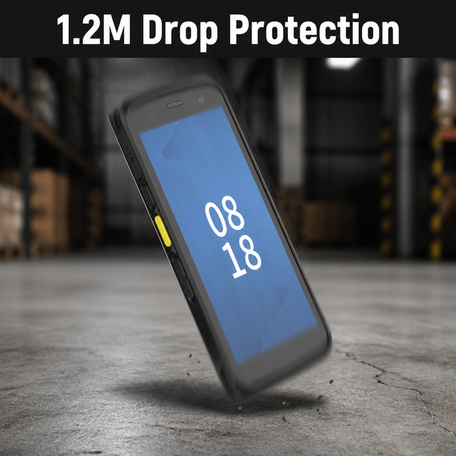 High Quality 8000mAh Handheld Terminal for Intensive Warehouse Stock Taking Operations