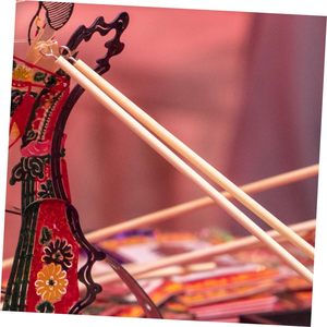 Garneck, 10 Uds., <span class=keywords><strong>palos</strong></span> de Control de marionetas de madera maciza para marionetas de mano, varillas de manipulación artesanales resistentes DIY para rendimiento de marionetas fácil - Product Image 6