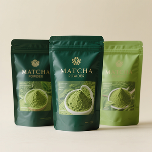 कस्टम मुद्रित भूरे रंग के क्राफ्ट पेपर बैग जिपर भोजन सुरक्षित पुनर्जयोग्य स्टैंड अप पाउच - Product Image 2