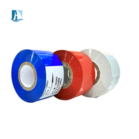 SCF900 30mm*100m LC1 FC2 FC3 Hete-stempel folie rol Zwarte codeerlinten Hete folie lint voor houdbaarheidsdatum codeerlintprinter
