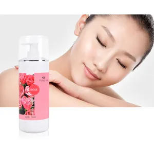 Nettoyant pour le visage, produit de beauté, marque privée, OEM ODM, meilleure qualité, huile de Rose végétalienne biologique en profondeur, nettoyant pour le visage