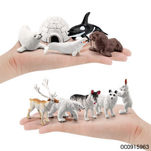 Venta al por mayor de juguetes de plástico zoológico animal salvaje modelo conjuntos de PVC mini juguetes personalizados para la venta - Product Image 6