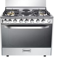 Cuisinière autonome à gaz et à induction avec four, économique, pour la vente en gros
