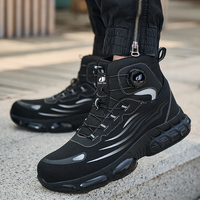 Chaussures de sécurité DianSen DS67 pour hommes, bottes de travail personnalisées en gros, chaussures de sécurité anti-perforation à embout d'acier pour l'agriculture, l'usine et l'industrie