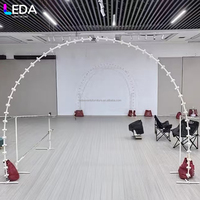 LEDA Nouvelle Arrivée : Support de Ballons Gonflables Automatiques de Luxe, Design Innovant, Type Colonne, pour Arche de Mariage et Toile de Fond de Banquet