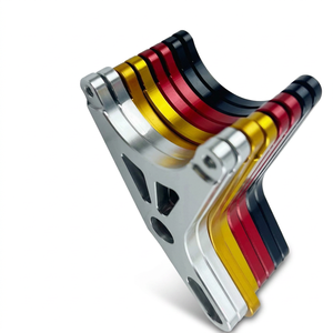Leviers d'embrayage et de frein de moto usinés par CNC avec poignées Bullhorn pour Aprilia RSV Mille R (04-08) - Product Image 2