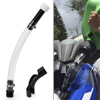 Pot de carburant chaud de 5 gallons de gaz, bidon de carburant de course VP, tuyau de remplissage de luxe, Kit de tuyau de 14 pouces PQY-OFK05 1 pièce