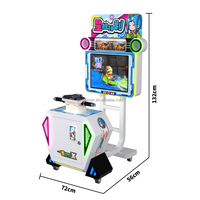 Machine d'arcade de divertissement vidéo HD de simulation de course, jeu de tir à pistolet pour enfants, à monnayeur, dernière génération, garantie 1 an