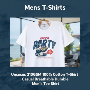 T-Shirt Unisex 210GSM 100% Cotone, Maglietta Casual Traspirante e Resistente per Uomo - Product Image 3