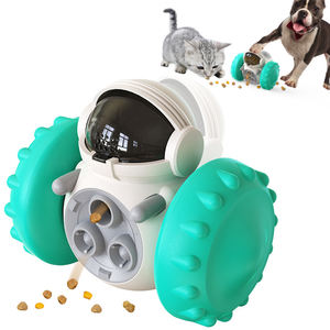 Vendita calda multifunzione gatto e cane giocattolo interattivo IQ addestramento per animali domestici Tumbler con perdita di cibo lento - Product Image 1