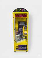 Machine de jeu à monnayeur Lucky Coin avec distributeur de balles et écran numérique pour utilisation en parc d'attractions