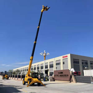 17 metre bom heave 3ton yük teleskopik forklift ile 4 tekerlekten çekiş EPA dizel motor teleskopik işleyici - Product Image 4