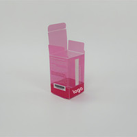 Boîte pliante en plastique PET écologique avec logo personnalisé, matériaux recyclés, emballage pour bonbons, gelée, capsules de café, chewing-gum, cadeaux d'hôtel