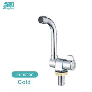 <span class=keywords><strong>Grifo</strong></span> para Fregadero de RV, Cromado Pulido, Giratorio, de Agua Fría, Compacto, Vertical, para Autocaravanas, Remolques, Yates, Motorhomes, JDA - Product Image 4
