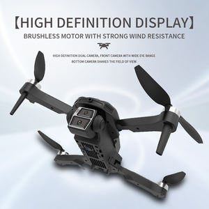 Drone à stabilisation automatique par flux optique, moteur brushless, caméra 4K - Matériau plastique, moule exclusif - Product Image 2