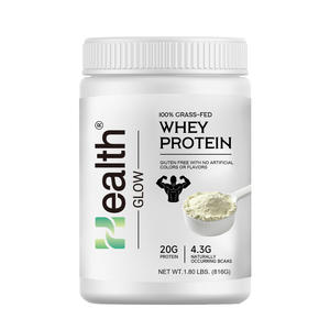 เวย์โปรตีนผงจากโรงงาน OEM สหรัฐอเมริกา โปรตีนสูงสำหรับการเจริญเติบโตของกล้ามเนื้อ สำหรับผู้ใหญ่ สำหรับศูนย์ฟิตเนส โรงยิม แบรนด์โภชนาการสำหรับนักกีฬา - Product Image 1