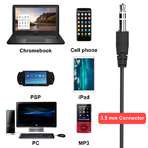 Écouteurs Intra-Auriculaires Filaire 3,5 mm pour <span class=keywords><strong>iPhone</strong></span>, Smartphone, Ordinateur Portable et MP3 - Product Image 4