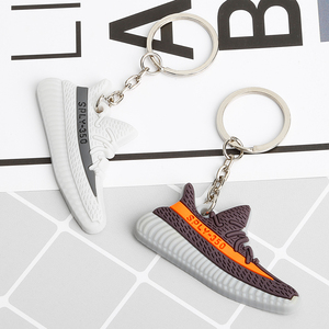 Personalizado PVC Yeezy, Yeezy 350 v2 Air <span class=keywords><strong>Jordan</strong></span> <span class=keywords><strong>zapatillas</strong></span> de deporte 3D llavero con caja de embalaje - Product Image 6