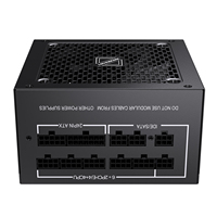 LOVINGCOOL - Fuentes de Alimentación para PC de Alta Calidad de 750 W con Certificación 80 PLUS Gold, Conector SATA, ATX3.1, PCIE5.1, APFC, para Juegos