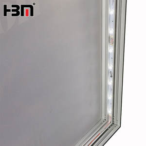 Panneau lumineux double face en textile, boîte à lumière <span class=keywords><strong>de</strong></span> 80 mm <span class=keywords><strong>de</strong></span> profondeur, installation suspendue pour la publicité sur les sites Web - Product Image 3