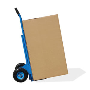 भारी फर्नीचर को स्थानांतरित करने के लिए ट्राली दो पहियों धातु गोदाम ट्रॉली टिकाऊ हैंडकार्ट सुविधाजनक फोल्डेबल - Product Image 4
