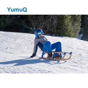 YumuQ Gros En Bois En Plastique Poids Enfants Neige Traîneau Motoneige Ski Traîneau Coureur Pour Enfants - Product Image 5