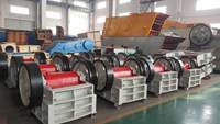 Usine de concassage à mâchoires d'or DM Mining de Shanghai, machine de concassage primaire de 100 tph avec moteur PLC, boîte de vitesses, roulement, capacité maximale