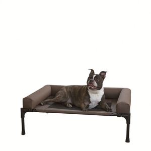 Dog & Cat Pet Folding <b>Cot</b> All Seasons Breathable Moisture-Proof Removable Washable PVC Thickened Pipe <b>Small</b> Medium-Sized - Product Image 1