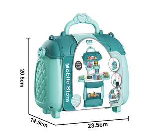 Set Giocattolo 3 in 1: Negozio Mobile, Mini Borsa Messenger per Bambini e Set Supermercato per <span class=keywords><strong>Giochi</strong></span> di Ruolo - Product Image 4