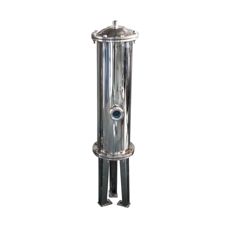 water treatment SS 304/316 stainless steel magnetic multi cartridge bag filter housing kyk korea water filter