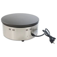 Machine à crêpes automatique commerciale de 40cm de diamètre sans stock pour la vente de crêpes