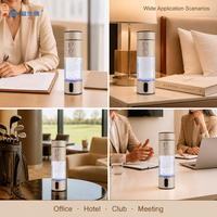 Bouteille d'eau chaude électrique portable alimentée par batterie USB, riche en hydrogène, 320 ml, boîte cadeau, utilisation domestique, voiture, camping-car, extérieur