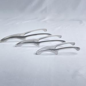 Hui-e haute qualité 304 acier inoxydable argent corne de taureau pointu tête ronde Clip de Barbecue pince alimentaire pour la maison - Product Image 2