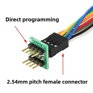 SOP8โปรแกรมเมอร์แบบสปริงยึดพื้นผิวไมโครชิป WSON8/QDFN8การเขียนโปรแกรมอ่านและเขียนโปรแกรมทดสอบ - Product Image 4