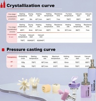 Vente flash Bloc de silicate A16 avec trous Matériel de laboratoire dentaire Blocs de disilicate de lithium CAD CAM pour implant 4 pièces/boîte