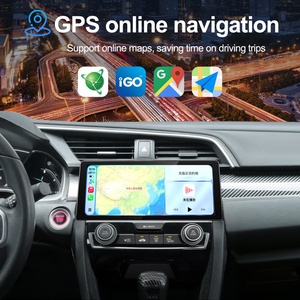 Navihua 10.33inch New Upgrade Car Radio Automotive Multimedia Gps Navigator <b>DVD</b> Video Auto <b>Player</b> for Honda CIVIC 2016-2021 - Product Image 4