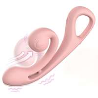 Neues Design G-Punkt Vibrator 2-in-1 Klitoris Rotierender und Anpassbarer Rabbit Vibrator Sexspielzeug für Frauen