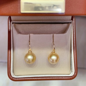 Support d'oreille minimaliste chic et élégant, poli miroir, en or 8K, creux, en forme de talon haut, vierge pour suspension de pendentifs, pour l'insertion de divers éléments - Product Image 3