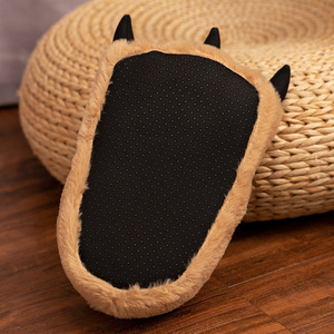 Cartoon <strong>Bear</strong> Paw Plush Cotton Round Toe Winter Indoor for Cute Cat <strong>Claw</strong> Christmas Home Warm Heel <strong>Shoes</strong> - Product Image 3