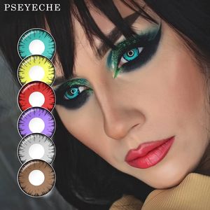 Pseyeche lenti a contatto Vampire lenti a contatto colorate cosplay elf lentilla de color Demon lenti a contatto colorate - Product Image 1