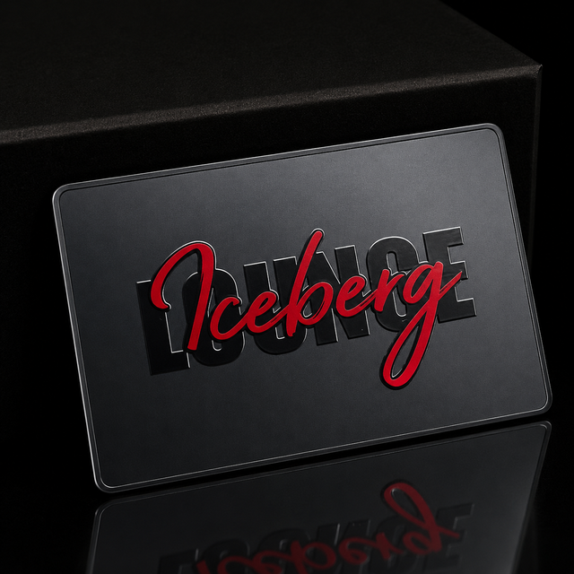 Customized Black Gold Luxury Metal Business Card Dye Sublimation UV Printing Custom Logo Visiting Card