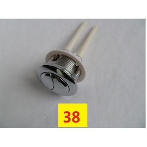 Botón de Inodoro Redondo de Latón y ABS de Doble Botón, Interruptor de Descarga Universal de Estilo Nuevo y Antiguo para Tanque, Accesorios de Baño - Product Image 3