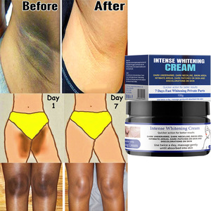 Crema Blanqueadora Instantánea a <span class=keywords><strong>Precio</strong></span> de Fábrica, Fórmula Herbal Orgánica Natural de Blanqueamiento Fuerte para el Cuidado Corporal de Piel Oscura, Axilas y Bikini - Product Image 2